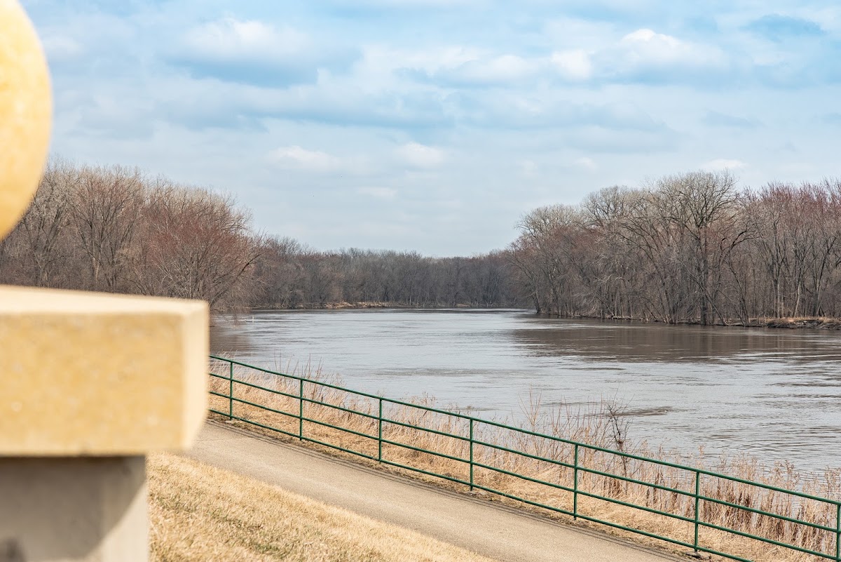 Minnesota River walking trail near TownSquare Place